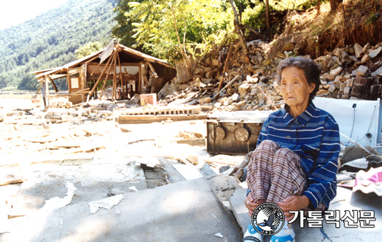 [추석이 더 서러운 사람] 수해로 집잃은 하명옥 할머니