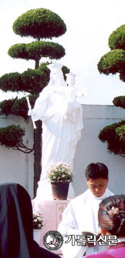 대전교도소 성모자상 축복