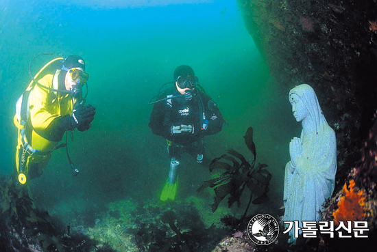 [가톨릭 쉼터] 바닷속 성모님 찾아 기도 가톨릭스킨스쿠버 동호회