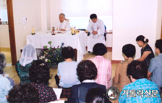 마산교구 미혼모의 집 ‘생명터’ 축복