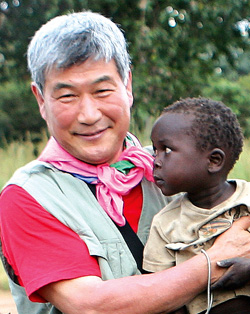 석 달 동안 학교 건축 봉사하고 온 이정수씨