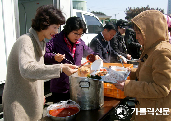 제주교구 여성연합회, 4년째 노숙인·독거노인 위해 봉사