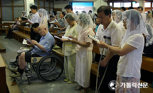 대구대교구 5대리구, ‘장애우와 함께하는 미사’