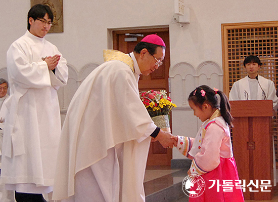 춘천교구장 장익 주교 수품 15주년 기념 행사