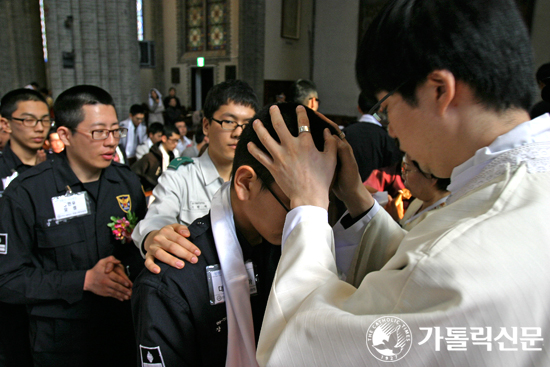 서울대교구 경찰사목위원회 세례식