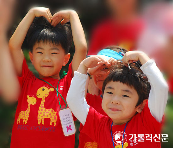 [포토 포커스] 예수님 사랑해요