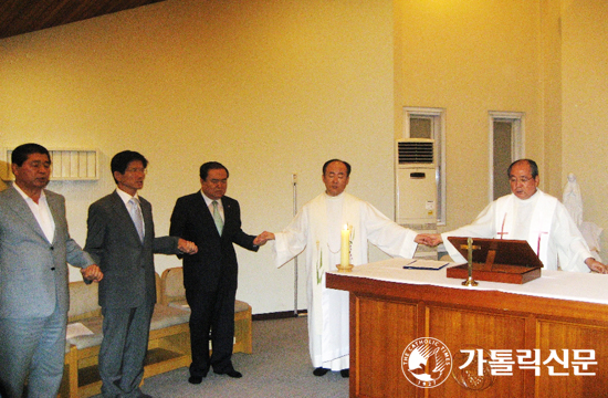 의정부교구장 이기헌 주교, 경기북부 가톨릭신자 지자체장과의 만남