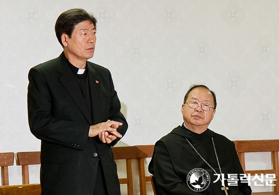 대구대교구장 조환길 대주교, 성 베네딕도회 왜관수도원 방문