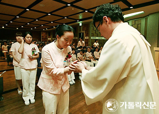 대전성모병원 간호부 손 축복식