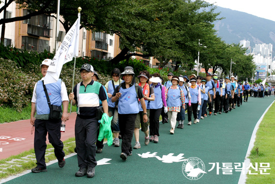 부산교구 시복시성 위한 도보순례 3주년