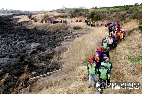 한국평협 125위 시복시성 기원 제주 도보순례 이모저모