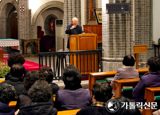 박정일 주교, 시복시성 운동 주제 특강