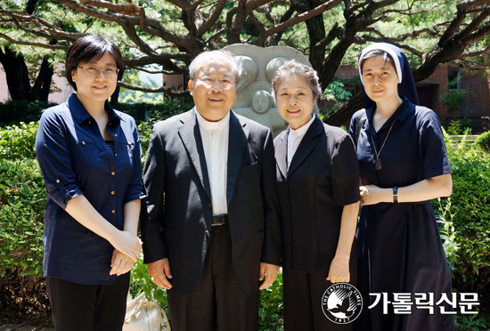 염수정 대주교, 김영걸 감독 유족 위로