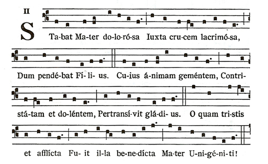 [전례를 위한 음악, 음악을 통한 전례] (11) 부속가 ② 십자가 아래의 어머니(Stabat Mater)1