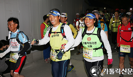 서울 가톨릭마라톤동호회, ‘시복시성 기원’ 222km 울트라마라톤대회