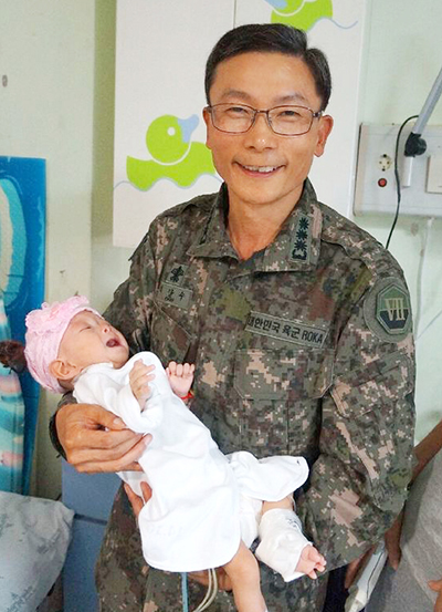 10년째 ‘심장병 어린이 돕기’ 마라톤 참가 최달수 육군 대령