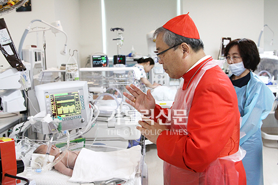 여의도성모병원, 가톨릭 산모-신생아 집중치료센터·호스피스 완화의료센터 축복