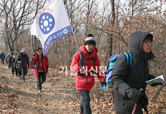 의정부교구 성소국 신학생들과 함께한 도보순례