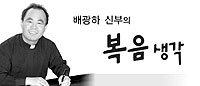 [복음생각] (616) 십자가의 끝은 영광된 부활/배광하 신부