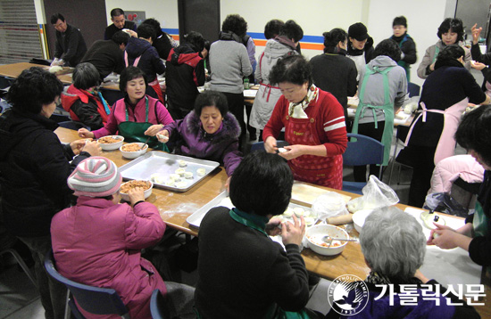 수원교구 신흥동본당 ‘설 준비’