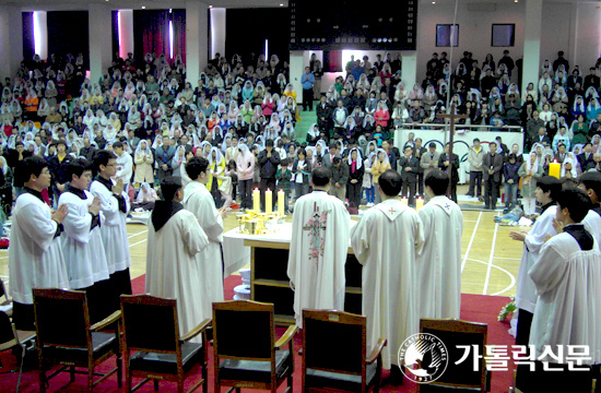 수원교구 여주군 지역 관할 4개 본당 부활합동미사