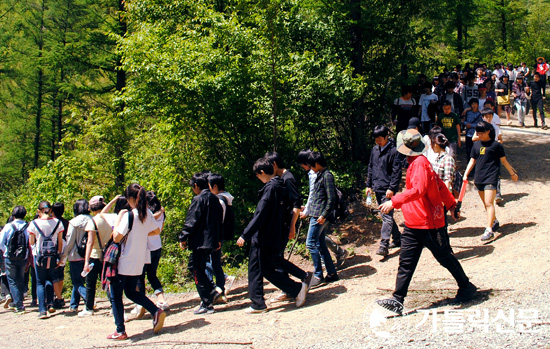 수원교구 성남대리구 7개 본당 중고등부 도보성지순례