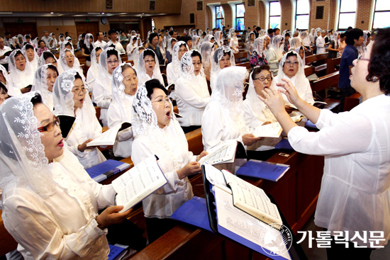 수원교구 분당 성마르코본당 ‘그라시아 성가대’ 