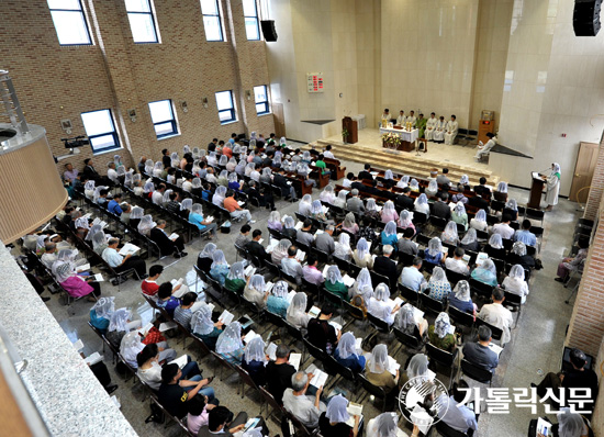 수원교구 안양대리구 왕곡본당 입당미사