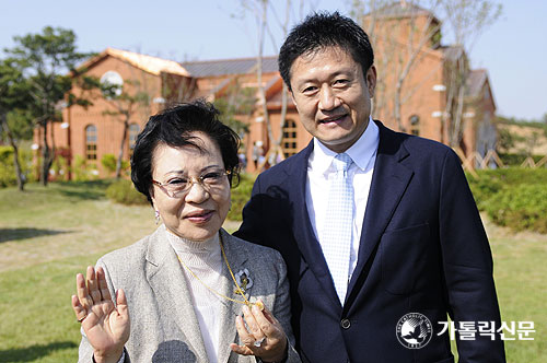 요당리성지 새 성당 건립에 도움 준 방윤순 할머니