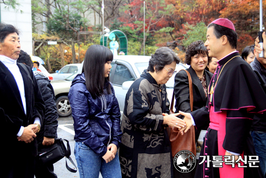 수원교구장 이용훈 주교, 곤지암본당 사목방문