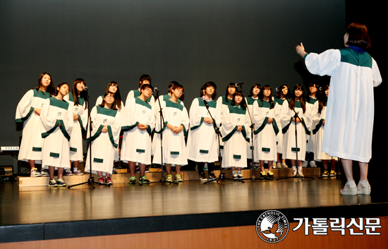 수원교구 청소년축제 예심 현장