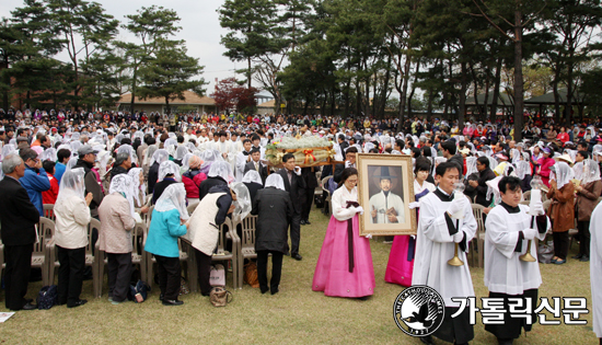 구산성지, 김성우 성인 순교 172주년 현양미사 봉헌