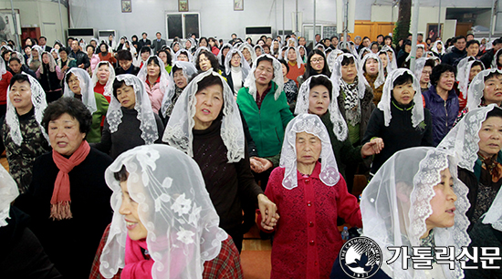 수원교구 성령쇄신봉사회, 신년 밤샘기도회 봉헌