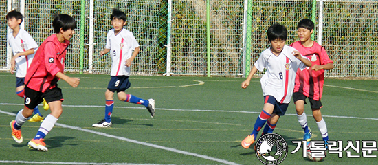 수원교구 총대리 주교배 어린이복사단 축구대회