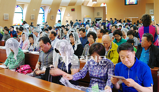 수원교구 모산골본당 전신자 기차여행