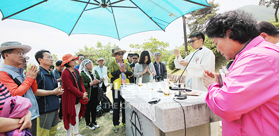 수원교구 명예기자단 마원성지 순례