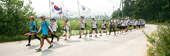 제15기 청년도보성지순례 화보