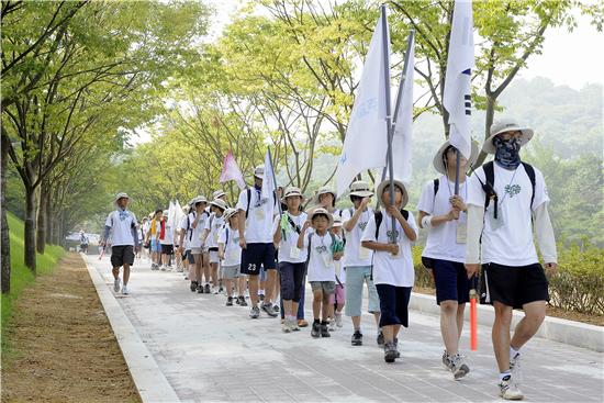 수원 군포본당, 주일학교·청년 도보순례