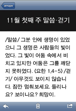 [예수회와 가톨릭신문이 함께하는 길거리 피정] 11월 첫째 주 말씀·걷기