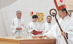 수원교구 안산성마르코본당 새 성당 봉헌식