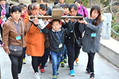 중국 타이웬교구 양취본당, 부모와 함께하는 첫 주일학교 성지순례 