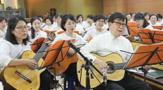 가톨릭 성음악 기타회, 서울 왕십리성당서 장애인 초청 성음악 미사 봉헌