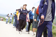 수원교구, 천지의 모후 레지아 소속 청년 Pr. ‘도보성지순례’