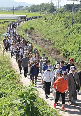 대전교구 제19차 내포 도보 성지순례