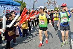 춘천교구 우두본당, 춘천국제마라톤 참가