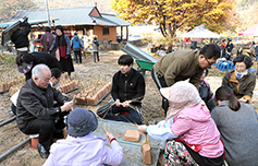 수원교구 원삼본당, ‘고초골 메주 만들기 축제’