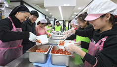 서울 청소년국 대학교사목부, 쪽방촌 도시락 나눔 봉사