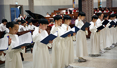  수원교구 권선동본당, 신입복사 입단식