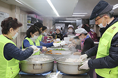 서울가톨릭사회복지회 나눔의묵상회, 매월 셋째주 월요일 도시락 배달봉사