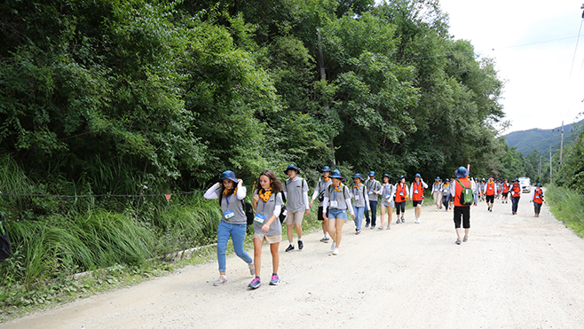 2018 평화의 바람, DMZ 국제청년평화순례